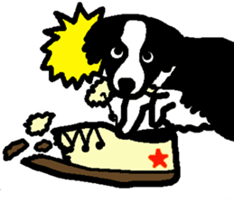 Border Collie BaoBao sticker #10892553