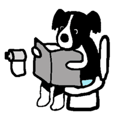 Border Collie BaoBao sticker #10892559