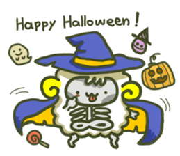 Cute a sheep sticker #10892637