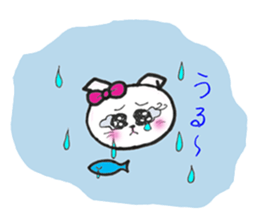 Cute cat Rose sticker #10892736