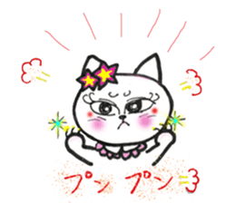 Cute cat Rose sticker #10892737
