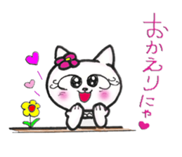 Cute cat Rose sticker #10892744