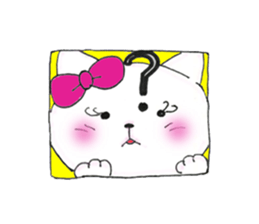 Cute cat Rose sticker #10892747