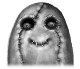 UWARGGG (Two and a half : Creepy Tales) sticker #10892851