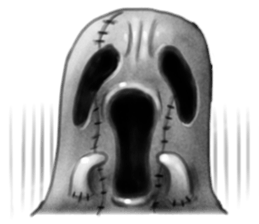 UWARGGG (Two and a half : Creepy Tales) sticker #10892854