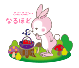 rabbit to rabbit sticker #10893171