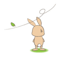 rabbit to rabbit sticker #10893172