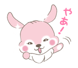 rabbit to rabbit sticker #10893177