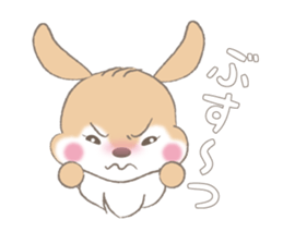 rabbit to rabbit sticker #10893178