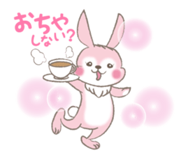 rabbit to rabbit sticker #10893181