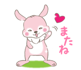 rabbit to rabbit sticker #10893186