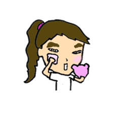 The Innocent girl  v.English sticker #10893530