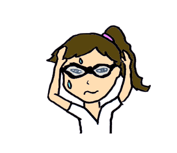 The Innocent girl  v.English sticker #10893533