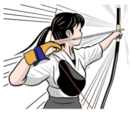 Kyudo Fighters 2 sticker #10894045