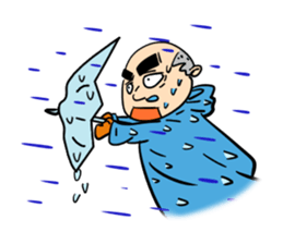 Father is a worrywart3 sticker #10894155