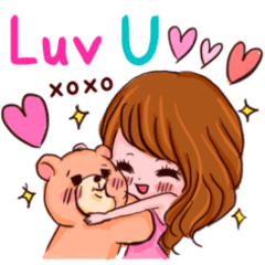 Glam Girl & Bear Boy in English