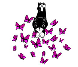 Cat & Rabbit Man sticker #10896234