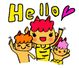 Kawaii Oni-chan3 (Japanese monster3) sticker #10896292