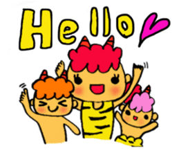 Kawaii Oni-chan3 (Japanese monster3) sticker #10896292