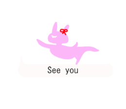 fukidasi usako-chan sticker #10897168