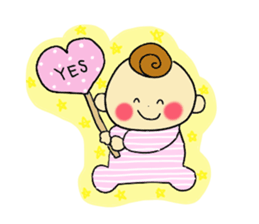 chillin sticker of baby sticker #10897201