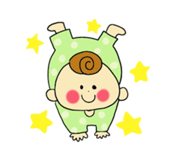 chillin sticker of baby sticker #10897203