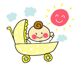 chillin sticker of baby sticker #10897210