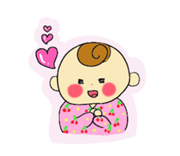 chillin sticker of baby sticker #10897211