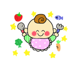 chillin sticker of baby sticker #10897216