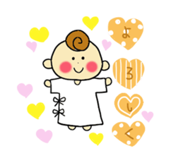 chillin sticker of baby sticker #10897226