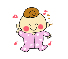 chillin sticker of baby sticker #10897229