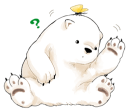 Walk with White Bear sticker #10897291