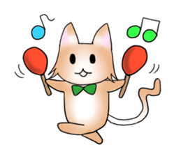 Cat and rabbit story sticker #10897354