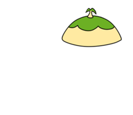 Kotto-chan of the island sticker #10897383