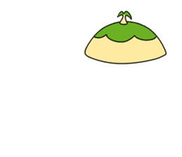 Kotto-chan of the island sticker #10897383