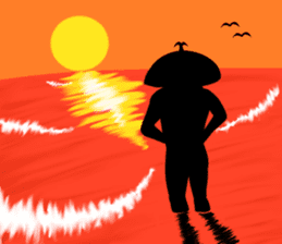 Kotto-chan of the island sticker #10897399