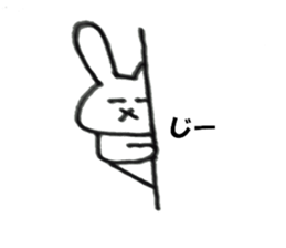 Probably it is a rabbit. sticker #10897809