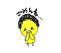 Small bird mother of the Showa sticker #10897968