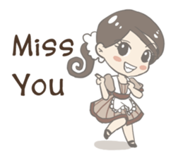 Brownie,  sweety  sister. sticker #10898780