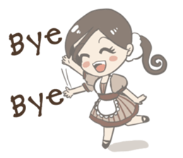 Brownie,  sweety  sister. sticker #10898783