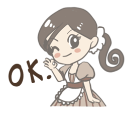 Brownie,  sweety  sister. sticker #10898784