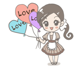 Brownie,  sweety  sister. sticker #10898785