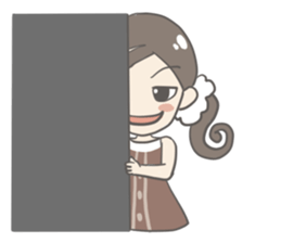 Brownie,  sweety  sister. sticker #10898799