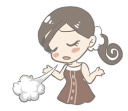 Brownie,  sweety  sister. sticker #10898800