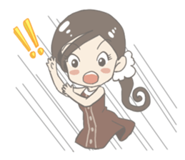 Brownie,  sweety  sister. sticker #10898806