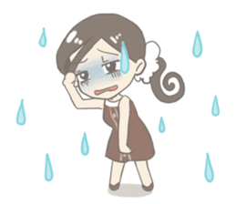 Brownie,  sweety  sister. sticker #10898807