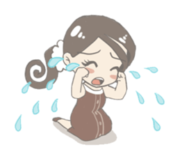 Brownie,  sweety  sister. sticker #10898808