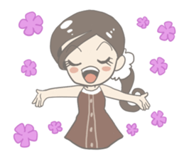 Brownie,  sweety  sister. sticker #10898809