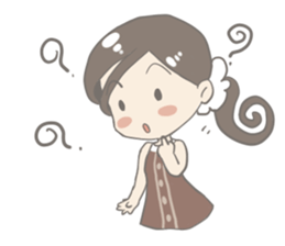 Brownie,  sweety  sister. sticker #10898811