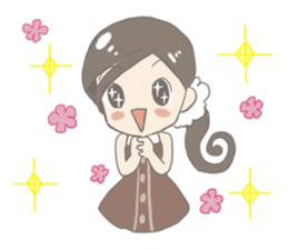 Brownie,  sweety  sister. sticker #10898813